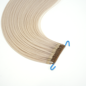 Estensioni di <span class=keywords><strong>Capelli</strong></span> Vergini Coreani di Alta Qualità con Doppio Nodo Invisibile in Filo di <span class=keywords><strong>Cotone</strong></span> - Product Image 3