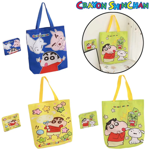 <span class=keywords><strong>Crayon</strong></span> Shin-chan công suất lớn vải mua sắm Tote túi có thể gập lại Anime của phụ nữ Vai Túi Xách bông dễ thương tái sử dụng Quà Tặng - Product Image 2