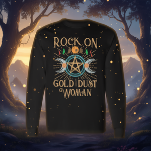 Camiseta de manga larga Rock On Gold Dust Woman - Product Image 3