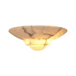 Lámpara de pared de alabastro de estilo francés de lujo moderno para sala de estar <span class=keywords><strong>dormitorio</strong></span> mesita de noche Fondo pared pasillo balcón <span class=keywords><strong>con</strong></span> <span class=keywords><strong>luz</strong></span> <span class=keywords><strong>LED</strong></span> - Product Image 1