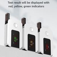 Vente flash Testeur d'alcoolémie portable Alcootest facile à utiliser Testeurs d'alcool