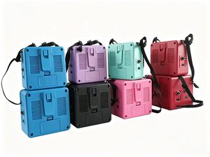 Amplificador de guitarra eléctrica MINI con altavoz, 5W, disponible en varios colores, con batería de 9V y correa de transporte. - Product Image 4
