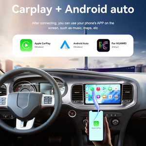 <span class=keywords><strong>Autoradio</strong></span> Android 14 9'' pour Dodge Charger 2011-2014, cadre stéréo multifonction, nouveau lecteur DVD - Product Image 3