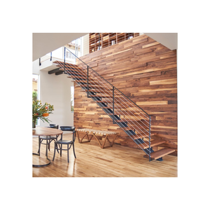 <span class=keywords><strong>Escalier</strong></span> droit prime fabriqué en chine, usine à l'<span class=keywords><strong>intérieur</strong></span> de la maison, faisceau Central, <span class=keywords><strong>escalier</strong></span> droit - Product Image 2