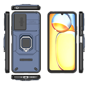 Anneau Armure Caméra Bouclier Lentille Pousser Fenêtre Protecteur Téléphone Cas pour Xiaomi Redmi 13C 4G/5G POCO C65 X6 X6pro Antichoc Cas <span class=keywords><strong>Xmx</strong></span> - Product Image 2