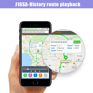 4G + 2G J16 xe chống trộm xe điều hướng GPS theo dõi thời gian thực thiết bị giám sát bảo hành một năm - Product Image 4