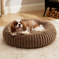 Coussin pour chat en polaire uni, moderne et tendance, long et moelleux, confortable et apaisant, amovible, lavable, antidérapant, petit/moyen/grand