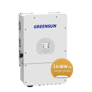 Deye อินเวอร์เตอร์ไฮบริด5Kw 12V 6Kw V,อินเวอร์เตอร์พลังงานแสงอาทิตย์อินเวอร์เตอร์ระบบพลังงานแสงอาทิตย์220พร้อม Wifi Key Deye