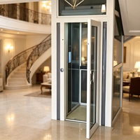 Ascensore Idraulico Domestico da 400kg con Controllo VVVF Silenzioso per Edifici Residenziali Moderni, Risparmio Energetico e Viaggio Confortevole