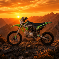 Moto tout-terrain Nicot 125cc, légère, 83 kg, Pit Bike, cadre T6, Dirt Bike, 17/14, Enduro Racing, Moto pour femmes