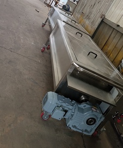 Efficiëntie Hete Pot Agitator Industriële Vloeibare Voedselmixer 700l U Vorm Tomatenpuree Chilisaus Verwerking Industriële <span class=keywords><strong>Blender</strong></span> - Product Image 4