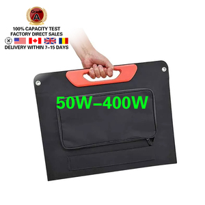 Kit de alta conversión Panel <span class=keywords><strong>solar</strong></span> plegable 400 vatios Cargador plegable para exteriores Mono Panel <span class=keywords><strong>solar</strong></span> Mono PV Cell para automóviles - Product Image 4