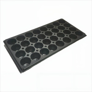 Plateau de semis carré à cellules profondes 96 105 200, plateau de semis pour serre 72 108 128 288 alvéoles, plateau de semis en plastique pour agriculture et pépinière - Product Image 6
