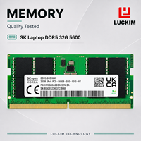Mémoire DDR5 32 Go 5600 MHz PC5-44800 pour ordinateur portable, module SO-DIMM 262 broches 1,1 V RAM
