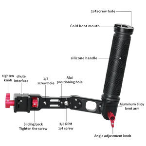 Stabilisatorhandvat Voor Camera-Accessoires Geschikt Voor Draagbare Apparaten Zoals Rs2/Rs3/Rsc2 Poreuze Expansiehandgreep Van Aluminiumlegering - Product Image 3