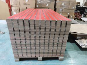 1220*2440 מ "מ * 18 מ" מ mdf מלמין uv לוחות דקורטיביים להציג לוחות קיר - Product Image 5