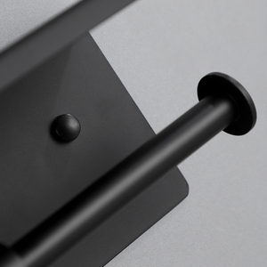 Support <span class=keywords><strong>mural</strong></span> en acier inoxydable SUS304 noir mat moderne <span class=keywords><strong>pour</strong></span> rouleau d'essuie-tout Accueil Hôtel Salle de bain Toilette <span class=keywords><strong>Wc</strong></span> essuie-tout - Product Image 5