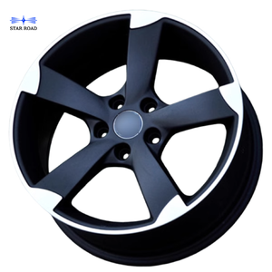 RCSR pour <span class=keywords><strong>AUDI</strong></span> 17 18 19 20 pouces 5X112 voiture jante en alliage d'aluminium roues mat pistolet gris Machine visage après-vente - Product Image 5