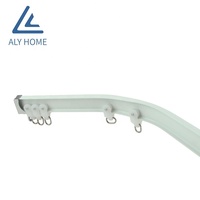 Tringle de rideau télescopique ajustable, accessoire de salle de bains, douche, facile à installer, suspension pour rideau de douche