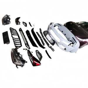 Kit carrosserie de mise à niveau de style GTS neuf et de haute qualité, comprenant un becquet avant et un pare-chocs arrière, pour <span class=keywords><strong>Maserati</strong></span> Ghibli, ajustement universel - Product Image 2