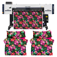 Ventas directas de fábrica Impresora de sublimación de gran formato de 1,8 m utilizada para Flex Banner/adhesivo de vinilo con cabezal de impresión de 4/6/8 piezas