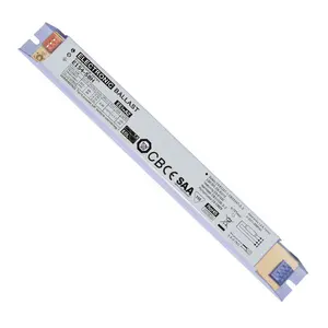 Lâmpada fluorescente 1x58w 2x58w t8, preço de fábrica