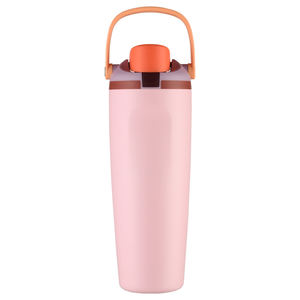 Owal Freesip-Bouteille d'eau isotherme en acier inoxydable avec paille, bouteille d'eau de sport sans Bpa, idéale pour <span class=keywords><strong>le</strong></span> voyage, 24 oz 32oz voyage - Product Image 2