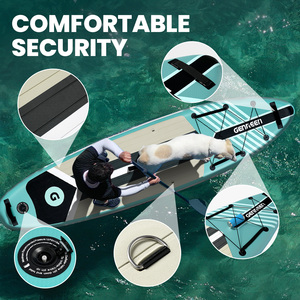 Planche de SUP gonflable portable sur mesure, soudée à chaud, pour sports nautiques, livraison directe en Europe - Product Image 4