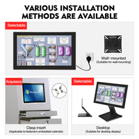 Sharerdp 15.6 10.1 17.1 21.5 pouces J6412 6 COM Port tactile étanche tactile robuste tout en un industriel Android Panel PC tablette