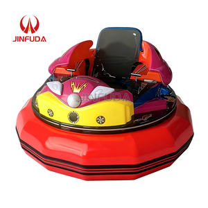 Aire de jeux de voitures tamponneuses gonflables électriques d'extérieur/d'intérieur avec lumières LED, parc d'attractions pour enfants, centre commercial, métal - Product Image 2