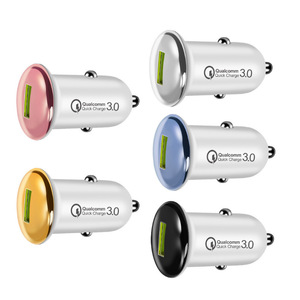 ที่ชาร์จในรถยนต์แบบ USB เดี่ยวรุ่นมินิชาร์จเร็ว QC3.0 สำหรับใช้ในรถยนต์ - Product Image 3