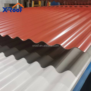 Lastre per Tetti Ondulate Rosso Mattone <span class=keywords><strong>in</strong></span> ASA UPVC e PVC, Stile Industriale, Resistenti al Calore per Tetti di Magazzini - Product Image 2