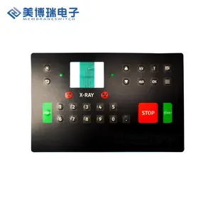 Interruptores de membrana de botón tipo FPC, teclado impermeable IP67