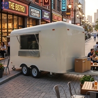 Remorque de restauration rapide CAMPTRL avec cuisine complète, camion à café et à pizzas, restaurant mobile, boutique alimentaire, chariot à shawarma