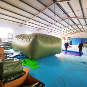 Sac flexible de stockage d'eau gonflable en plastique de 1000 gallons pour produits chimiques liquides - Product Image 5