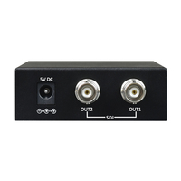 Convertidor de vídeo hd sdi de fibra, convertidor de vídeo de HD-SDI a fibra óptica, mux 3g-SDI, con fibra óptica
