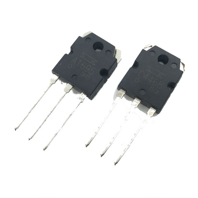 DYD Audio Power Amplifier Transistor 2SC4468 2SA1695 C4468 A1695 TO-3P Through Hole Original Manufacturer