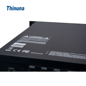 Thinuna RMX-D14 Console de mixage numérique 14 canaux en rack avec faders de 100 mm, interface d'enregistrement multipiste Dante/USB pour système AV - Product Image 4