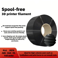 Filament d'imprimante 3D sans bobine 1,75 mm, écologique, frais de livraison réduits pour les commandes en gros et les fermes d'impression, OEM et ODM pris en charge