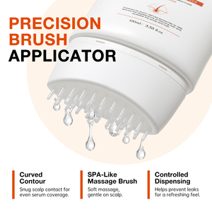 Suero Concentrado para el Cuidado del Cuero Cabelludo con Exosomas, Textura Suave e Hidratante, Exosomas Nutritivos para la Raíz del Cabello para el Crecimiento del Cabello - Product Image 2