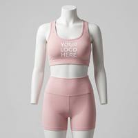 Conjunto de Yoga de Manga Larga para Mujer LUMIARA ARTISAN con Logotipo Personalizado |   Ropa Deportiva Vital de Cintura Alta |   Ropa Deportiva de Spandex ODM 400g