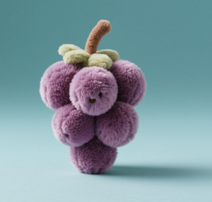 Giocattolo di peluche di frutta carina, - Product Image 2