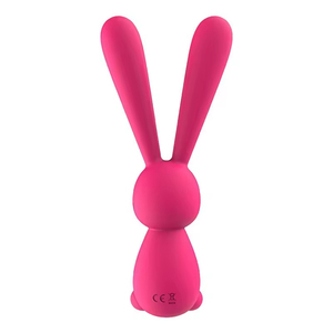 Masseur vibrant en silicone en forme de lapin, tout-en-un, rechargeable par USB, pour femmes - Product Image 2