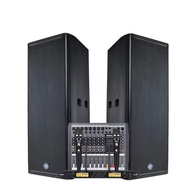 Morin DSL-215 1200W 15" Speaker with 42Hz-20kHz Frequency Response for Professional Audio Amplification at Parties Performances