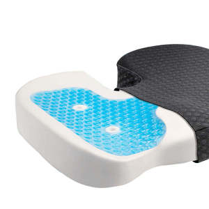 Cojín <span class=keywords><strong>de</strong></span> Asiento en Forma <span class=keywords><strong>de</strong></span> U con Gel, Cojín Ergonómico para Coxis, Fabricación B2B al por Mayor, OEM/ODM - Product Image 1