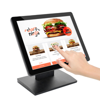 Moniteur Tactile Capacitif 15 Pouces Compatible Windows 10 pour Système de Point de Vente