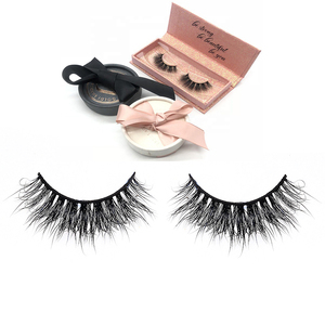 Luxury Natural Style Full Strip <strong>Eyelashes</strong> 3D Effect <strong>Eyelash</strong> with <strong>Custom</strong> Packaging <strong>Box</strong> Factory Wholesale <strong>Mink</strong> Lashes <strong>Supplies</strong> - Product Image 1