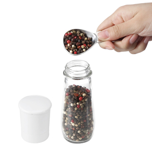 <span class=keywords><strong>Moulin</strong></span> à sel et à poivre manuel chinois, mis à niveau, avec stockage en verre - Product Image 5