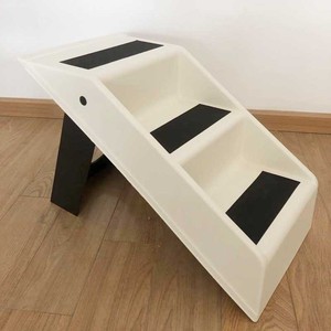 <b>Pet</b> Stairs 35x45x30cm Black Paw Print Dog Cat Climbing <b>Steps</b> Furniture - Product Image 5