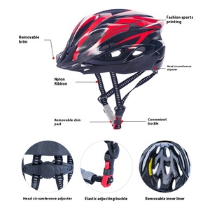 Casque de cyclisme en gros sécurité extérieure réglable pour vélo de route et vélo équitation moule intégré - Product Image 2